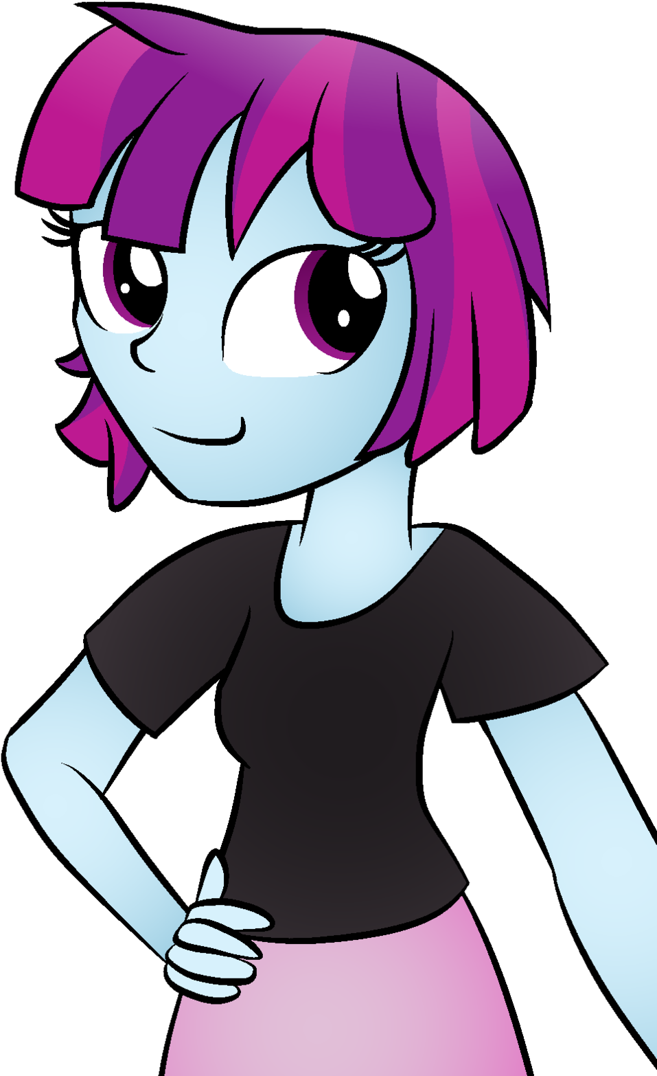 Haircut Drawing Cute Huge Freebie Download For Powerpoint - Cartoon Clipart (1024x1616), Png Download