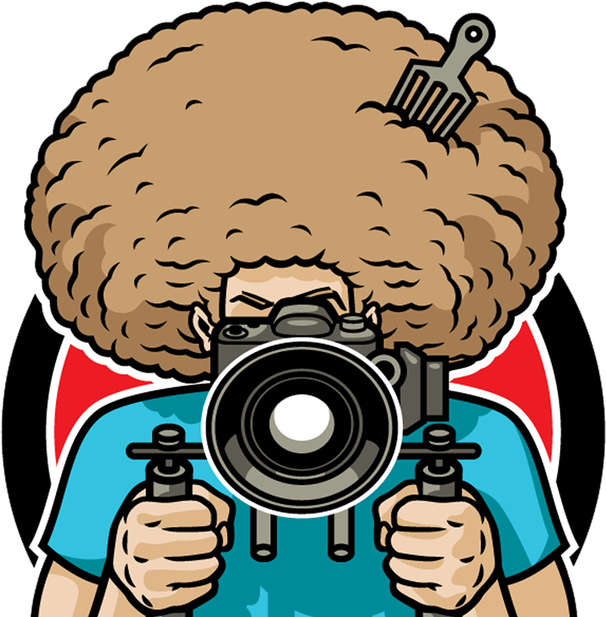 Photographer Clipart Long Hair Man - Fro Knows Photo Flash Guide - Png Download (1200x900), Png Download