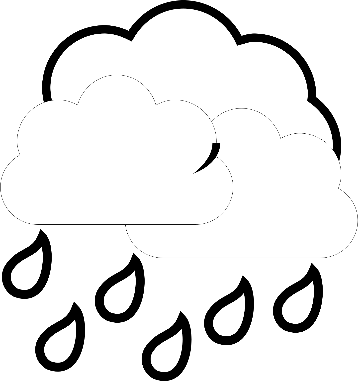 Cloud Clipart Transparent Background - Png Download (1600x1600), Png Download