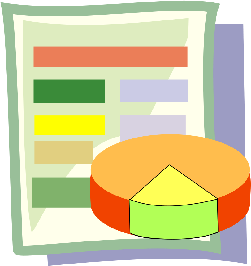 Spreadsheet Clipart - Png Download (900x900), Png Download