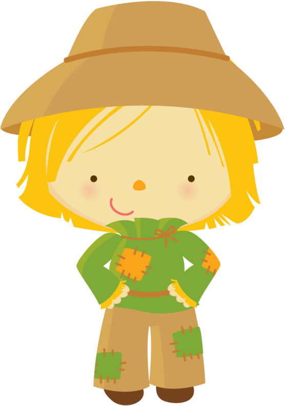 Personagens De O Magico De Oz Clipart (592x900), Png Download