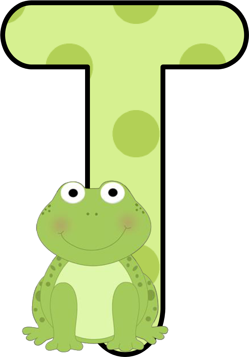 Letra De Ranitas Clipart (945x1316), Png Download