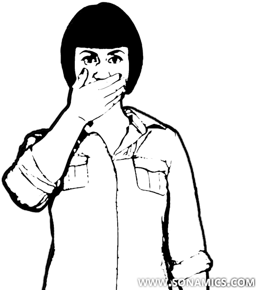 Mouth Guard Image Body Language Clipart (640x640), Png Download