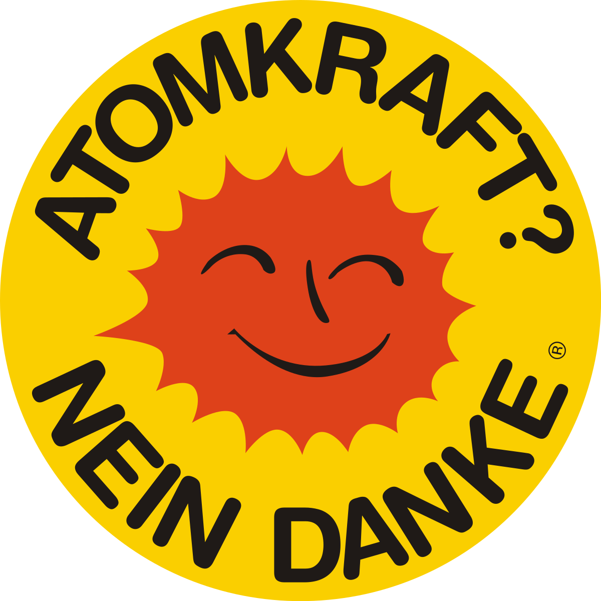 Logos Nein Danke - Nuclear Nein Danke Clipart (1200x1200), Png Download