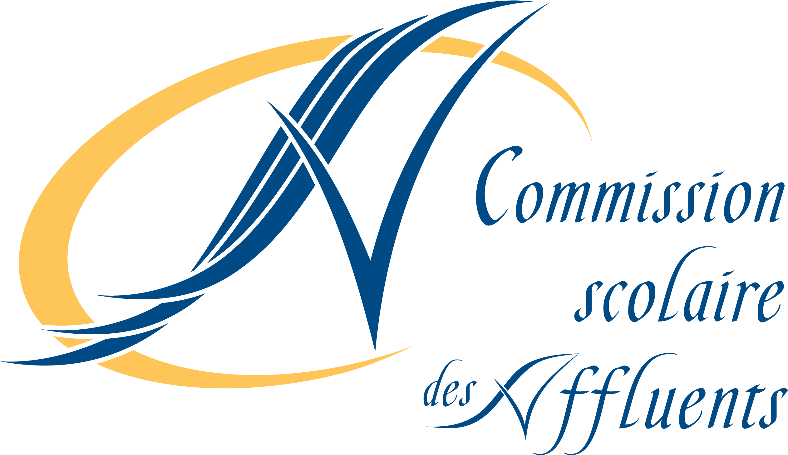 Commission Scolaire Des Affluents Clipart (2523x1472), Png Download