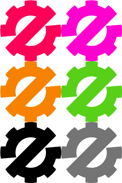 Zerowaste Symbol High Visibility Color - Clip Art - Png Download (600x600), Png Download