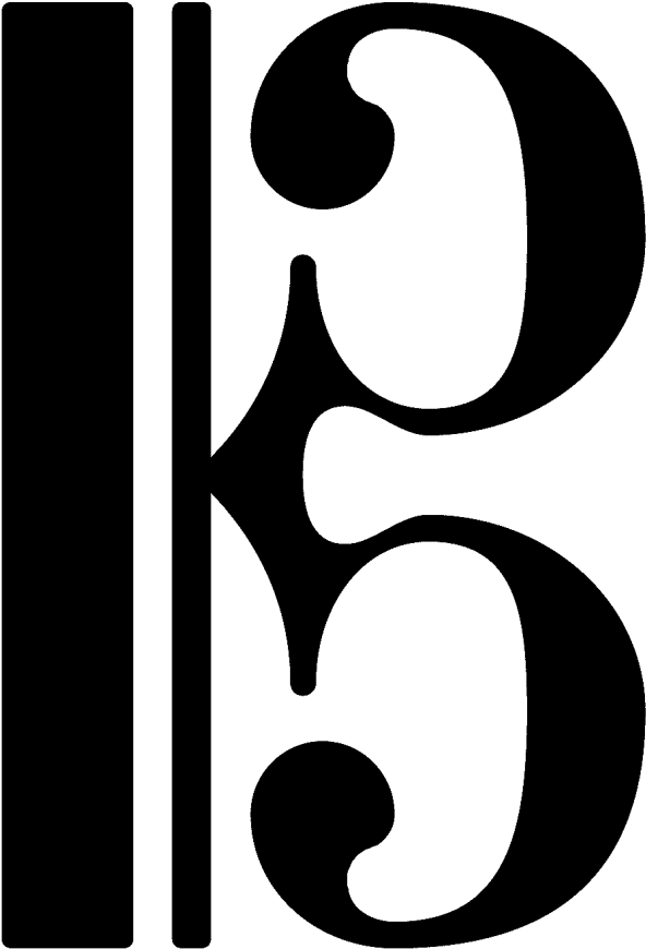 Transparent Alto Clef Clipart (600x876), Png Download