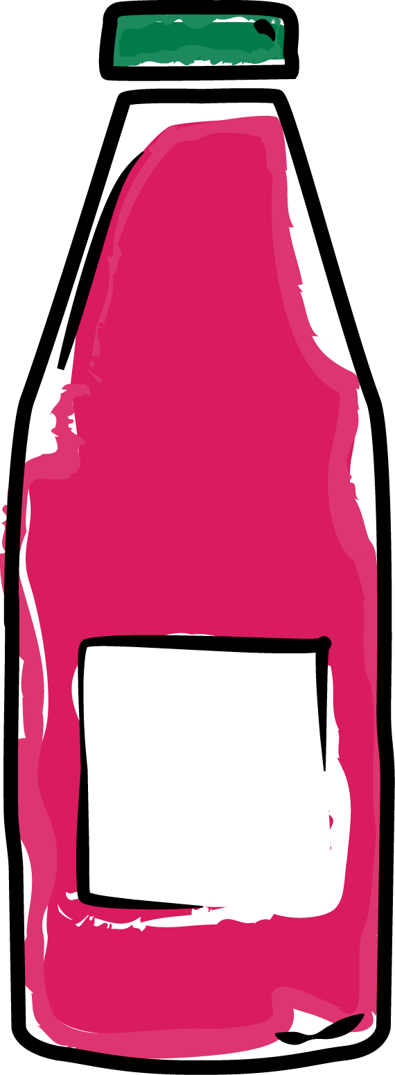 Cranberry Juice Clipart (570x1550), Png Download