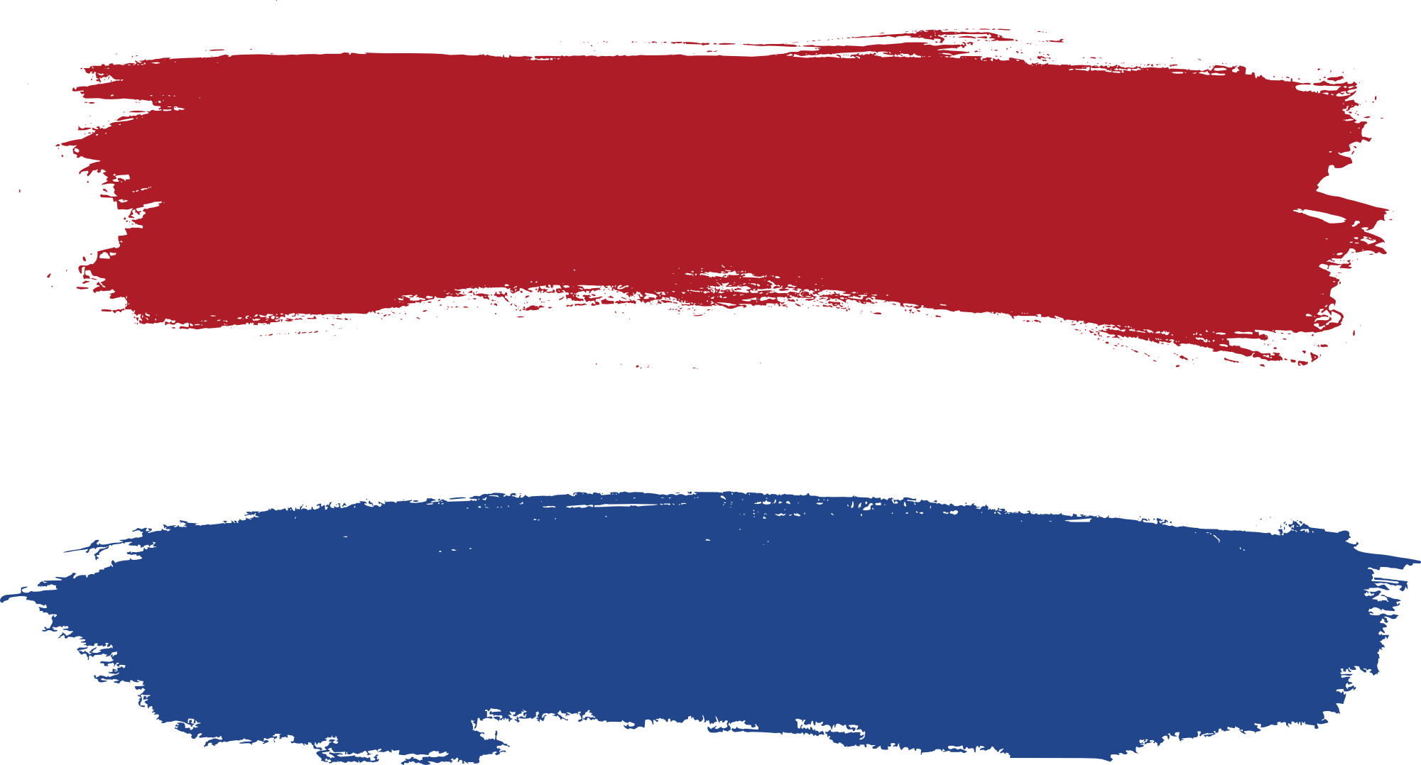 France Flag Png Transparent Images - Transparent Dutch Flag Png Clipart (2001x1078), Png Download