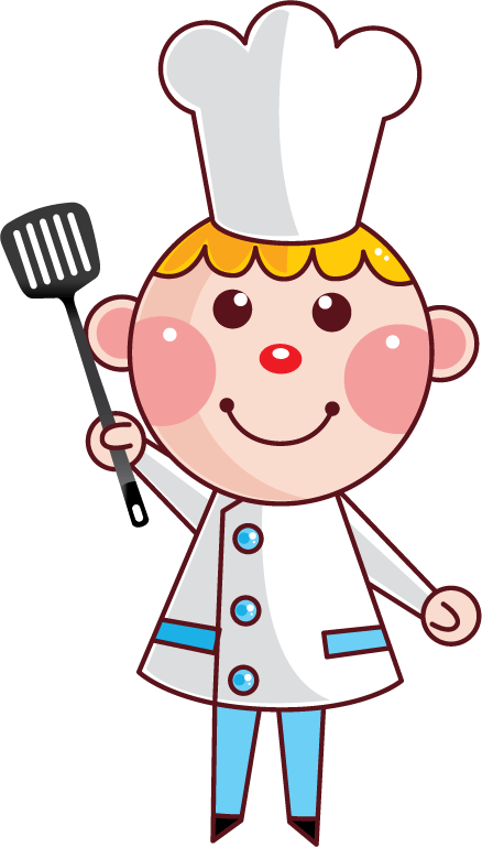 ตัว การ์ตูน น่า รัก ๆ เกี่ยว กับ อาหาร Clipart (438x769), Png Download