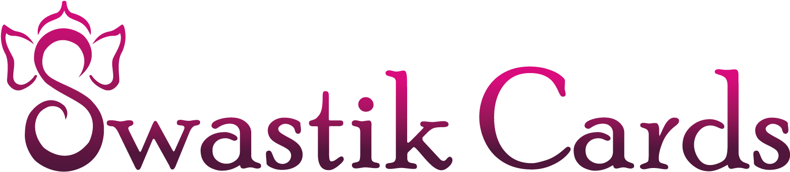 Swastik Card Site Heading - Graphic Design Clipart (1599x352), Png Download