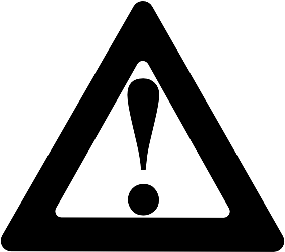 Clip Art At Vector - Warning Clip Art - Png Download (600x532), Png Download
