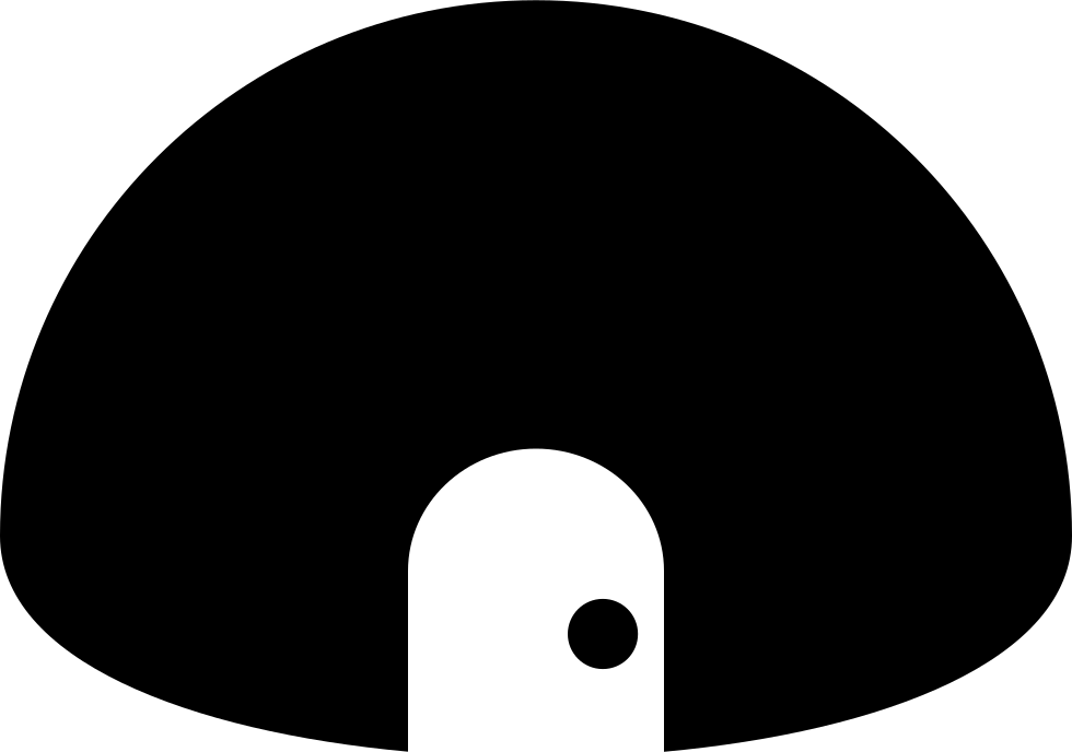 Igloo Png Clipart (980x688), Png Download