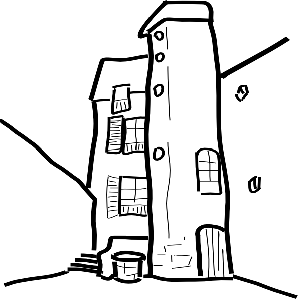 Alley Clip Art - Png Download (594x596), Png Download