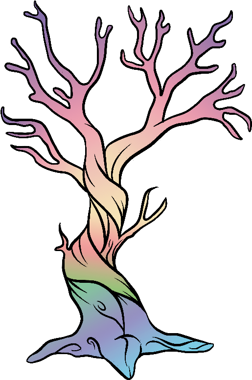 Tree No Leaves Drawing At Paintingvalley - Tree With No Leaves Art Clipart (618x851), Png Download
