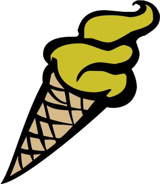 Ice Cream Cone Png Icons - Black And White Clip Arts Of Ice Cream Transparent Png (600x600), Png Download