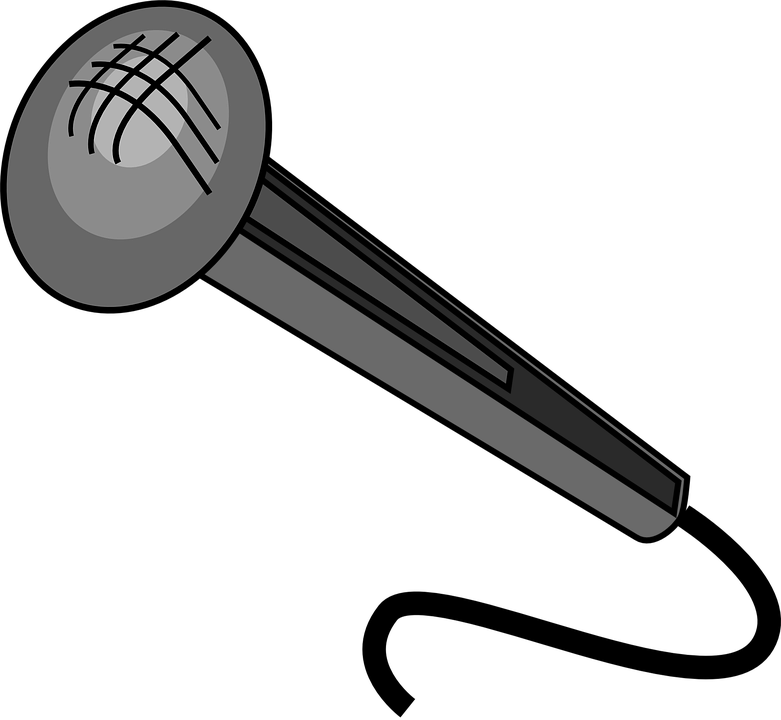 Thumb Image - Microphone Clip Art - Png Download (781x720), Png Download