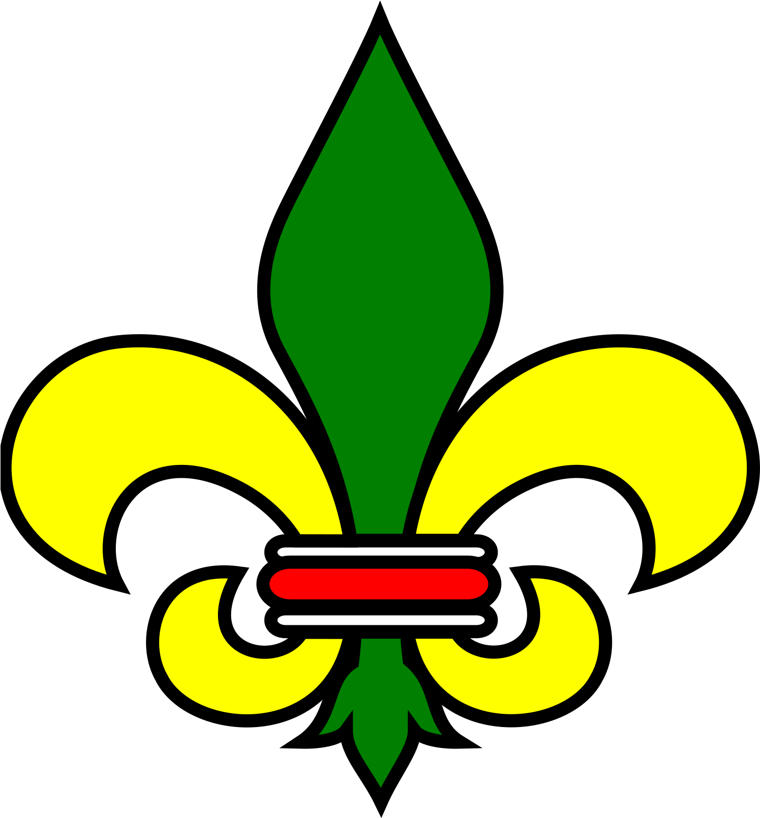 Fleur De Lis Clip Art - Png Download (1600x1600), Png Download
