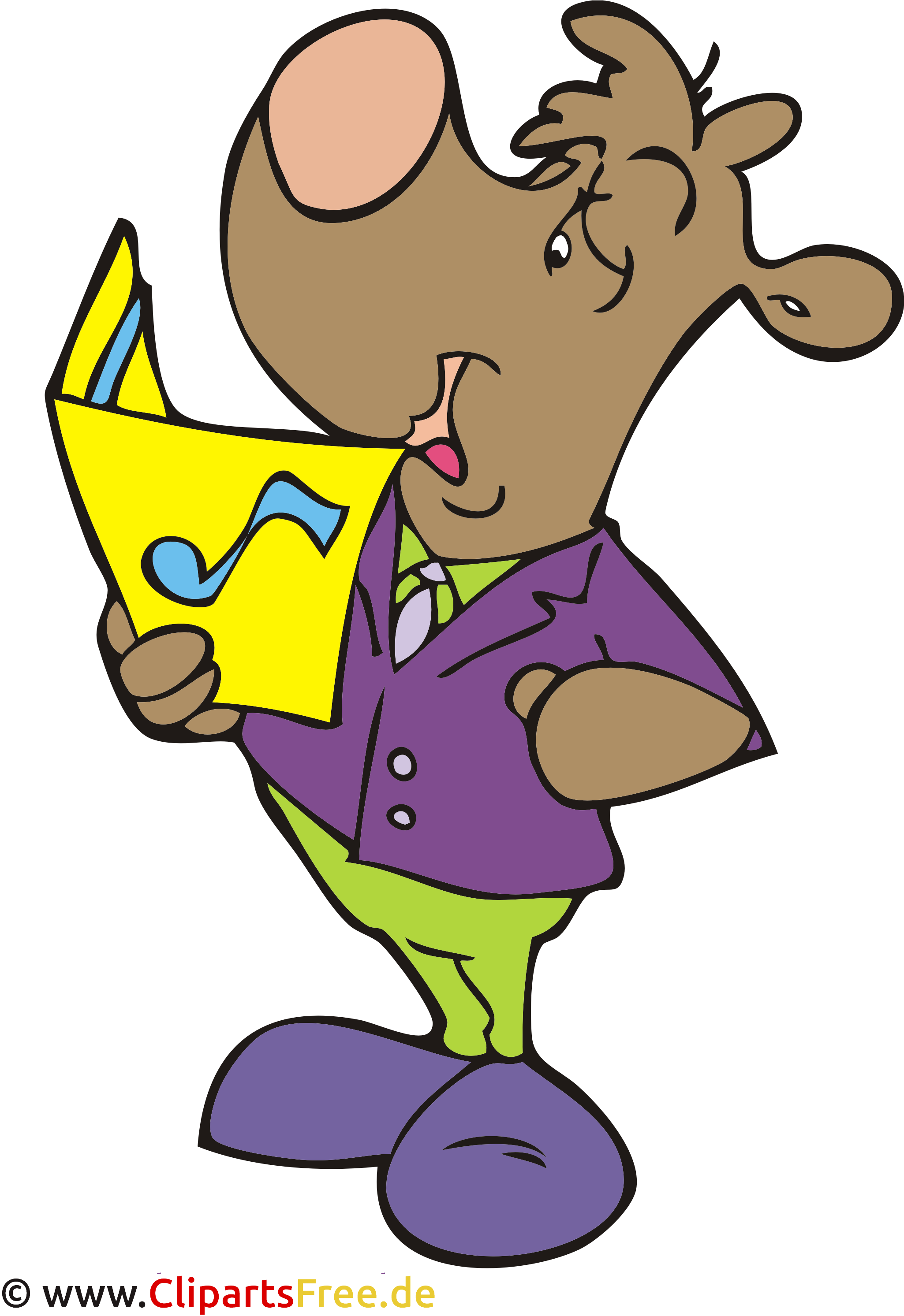 Lied Zum Geburtstag Clipart, Bild, Cartoon, Grafik - Png Download (2268x3118), Png Download