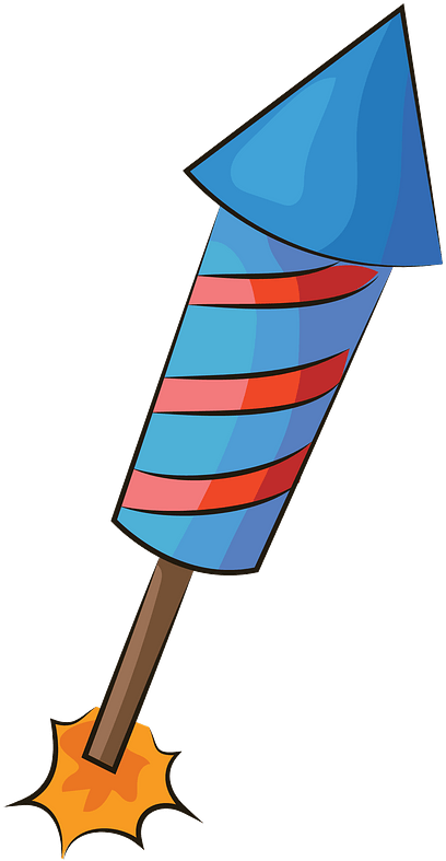 Feuerwerk Clipart - Png Download (549x800), Png Download