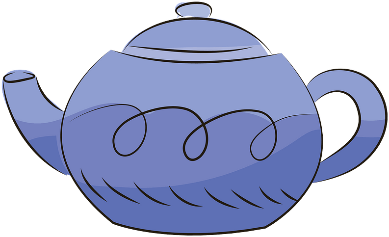Teekanne Clipart - Teapot - Png Download (800x572), Png Download