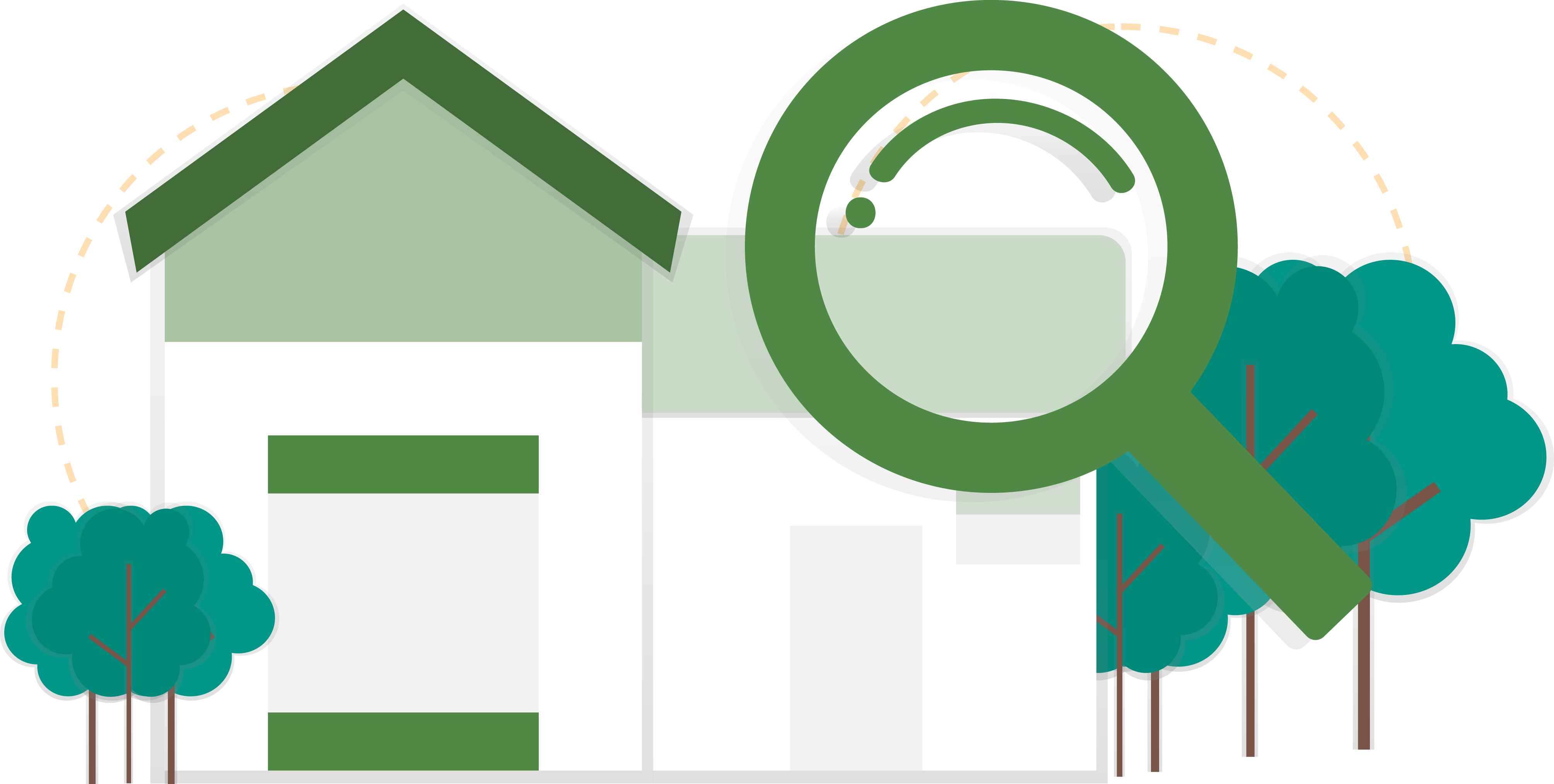 Viager Occupé Sans Rente Défintion - Real Estate Clipart (4018x2028), Png Download