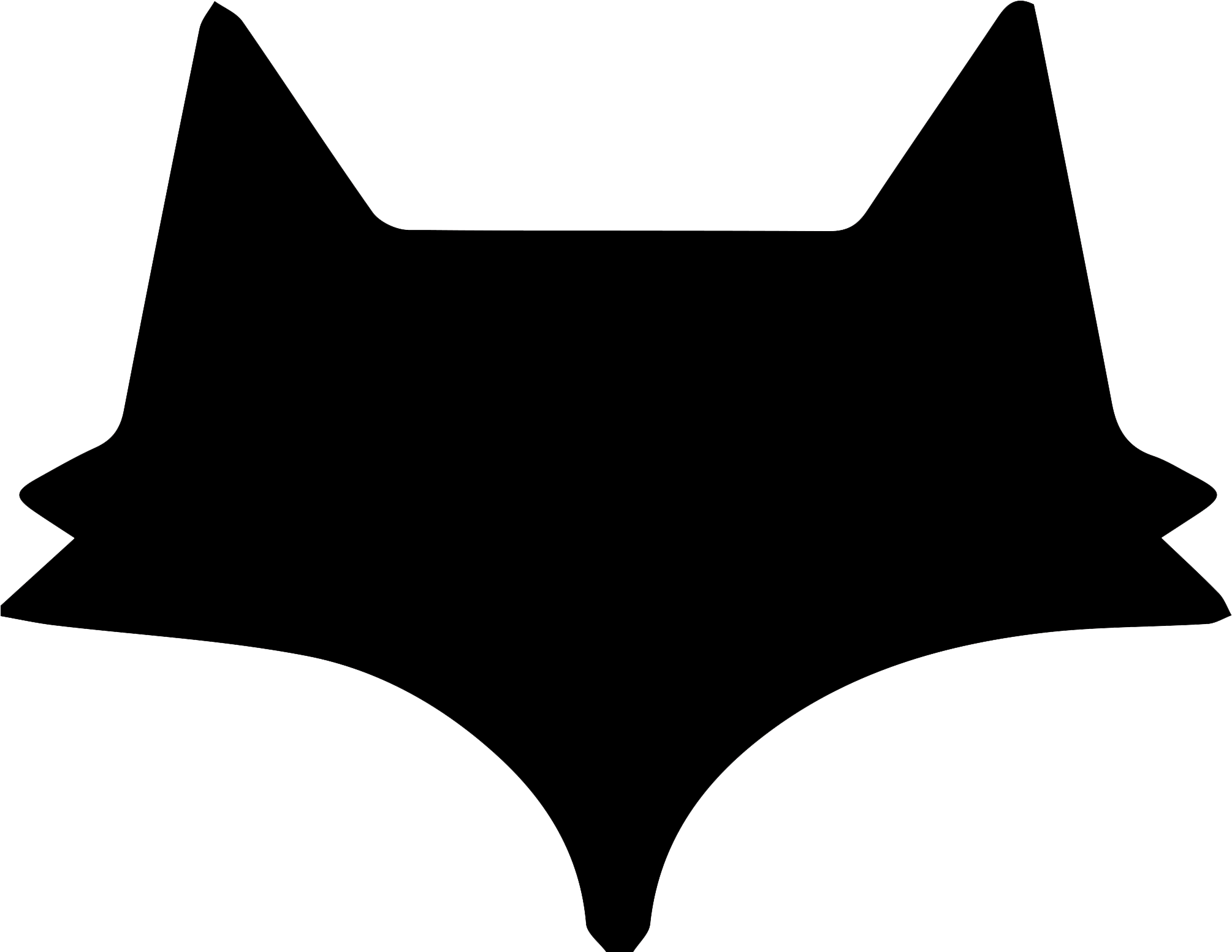 Fox Logo Clipart (2020x1562), Png Download