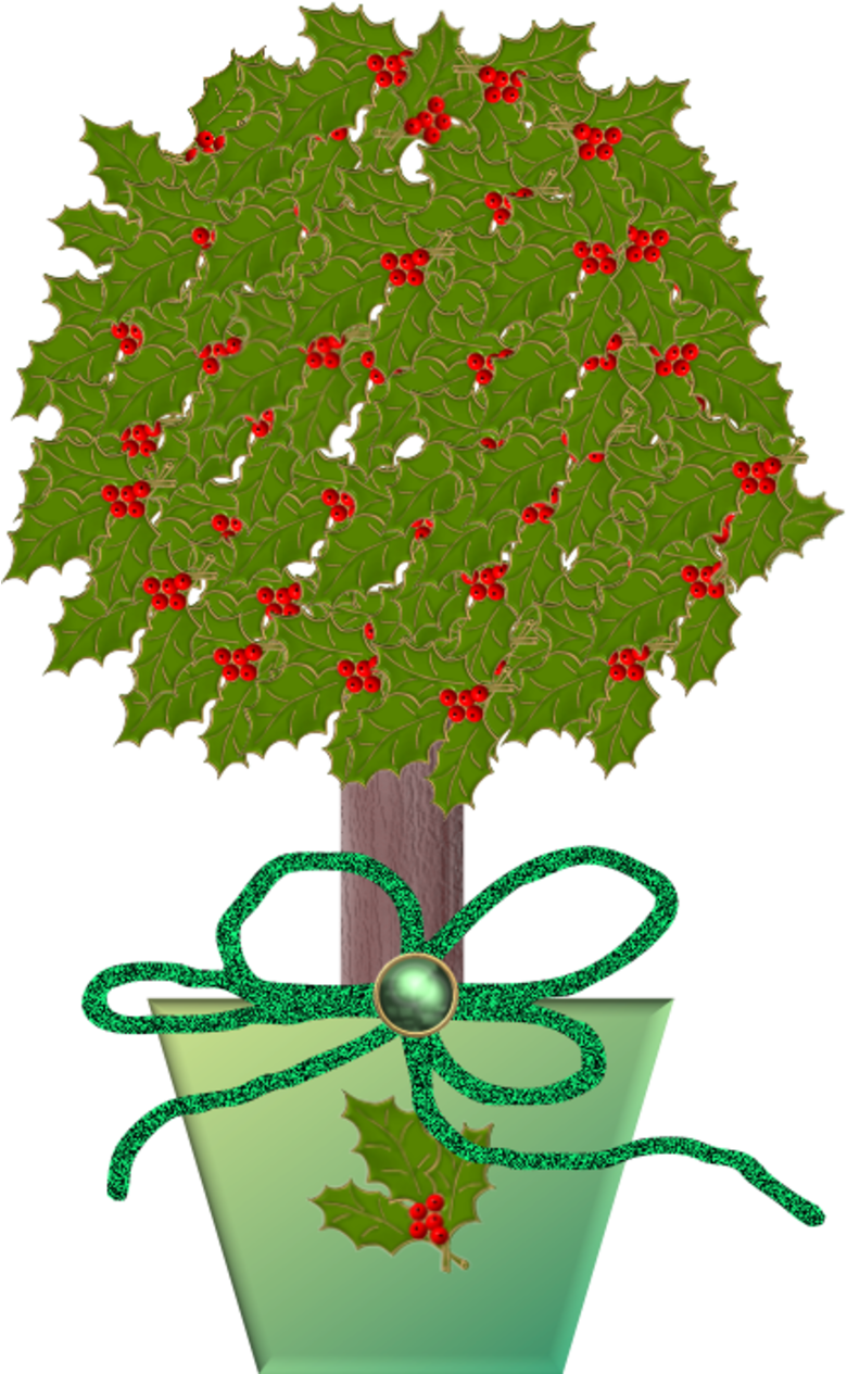 Natal Árvores E Flôres Weihnachts-clipart, Merry Christmas, - Png Download (780x1265), Png Download