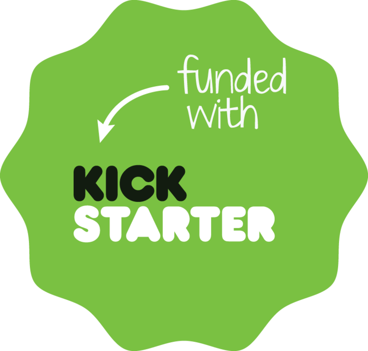 Transparent Funded With Kickstarter Clipart (750x717), Png Download