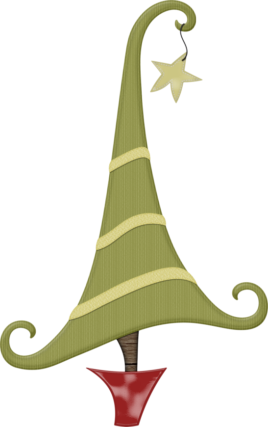 Christmas Tree Clipart (547x870), Png Download