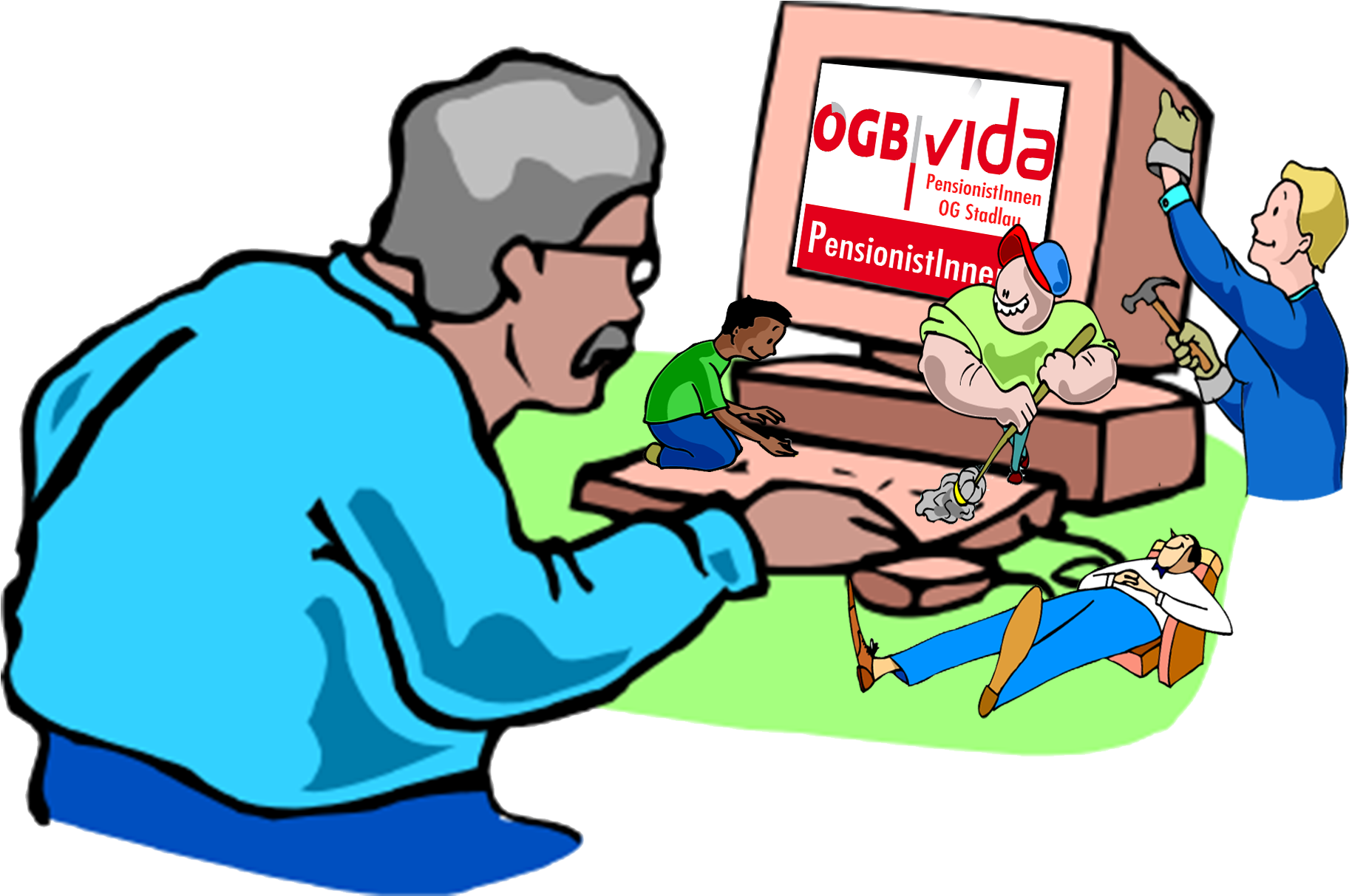 Arbeit1 Clipart (1978x1461), Png Download