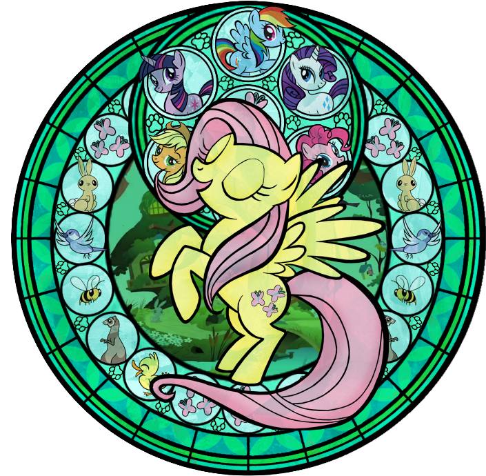 Kingdom Hearts Rose Window Clipart (720x720), Png Download