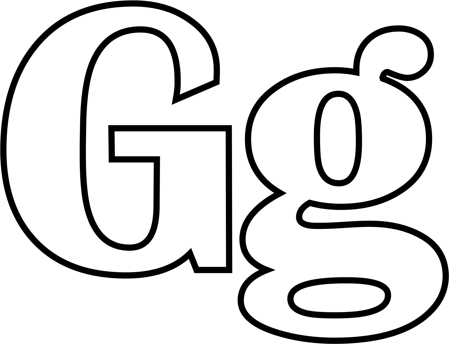 Transparent Free Printable Clip Art Letters - Colorie La Lettre G - Png Download (1825x1398), Png Download