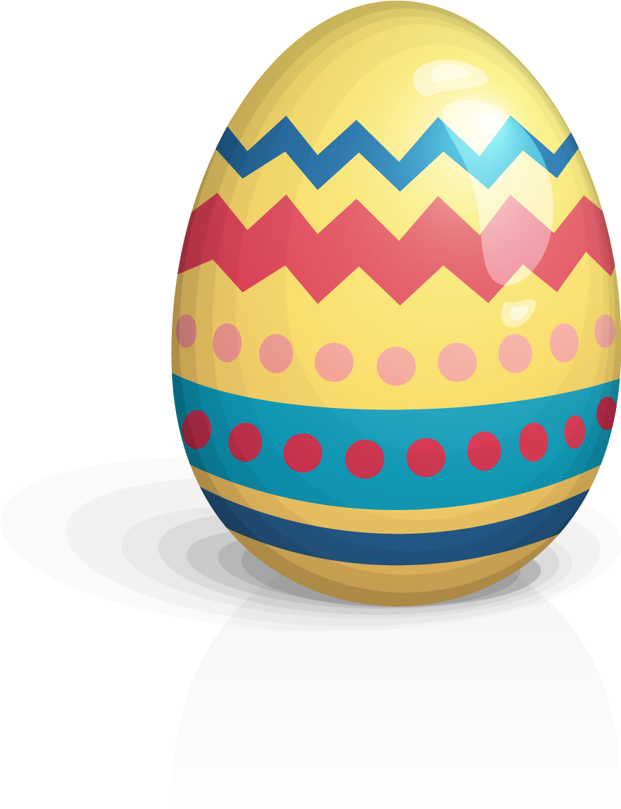 Easter Bunny Easter Egg Egg Hunt - Easter Egg Png Transparent Clipart (888x1640), Png Download