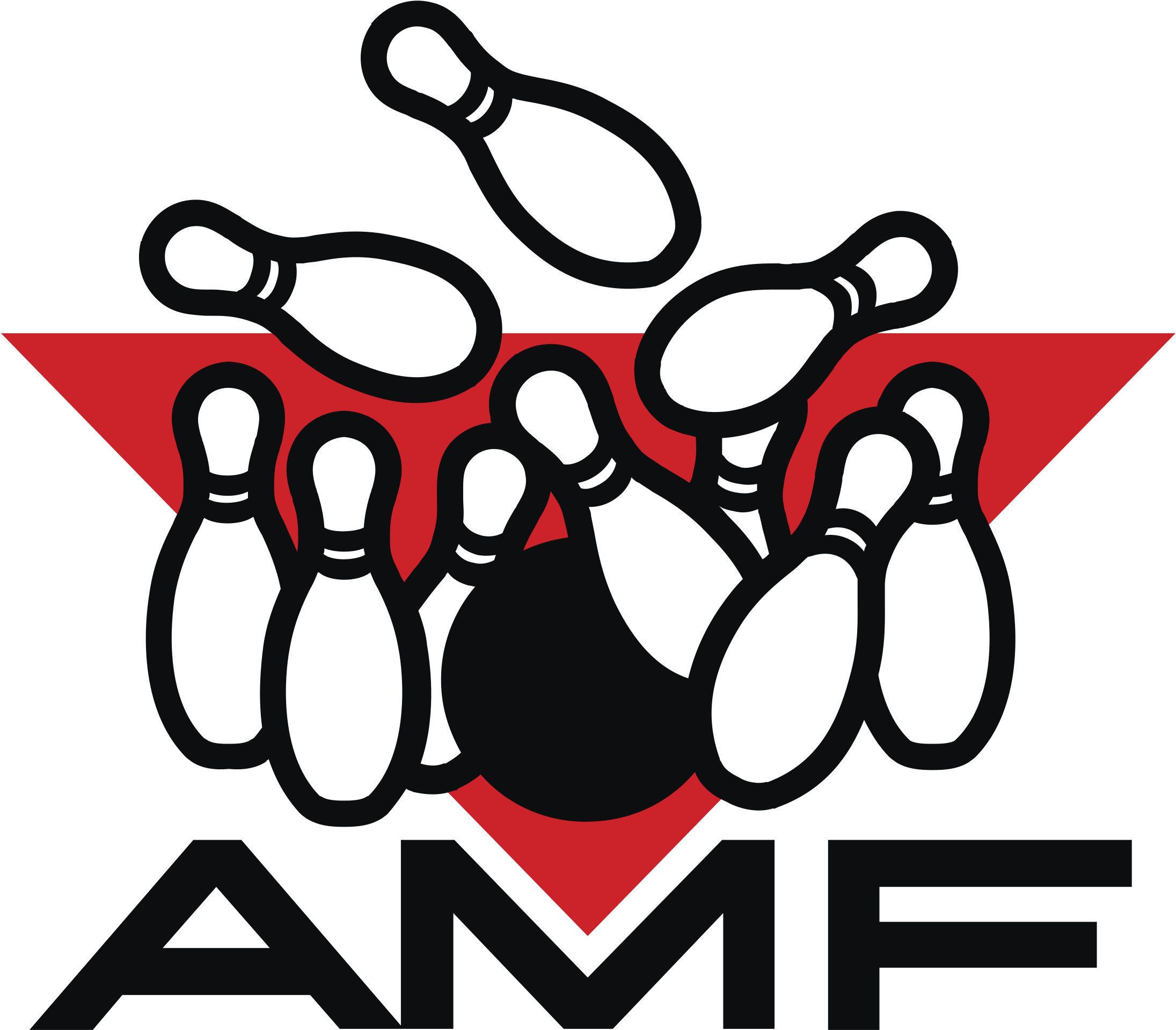 Amf Png Transparent Svg - Amf Bowling Logo Clipart (2400x2400), Png Download