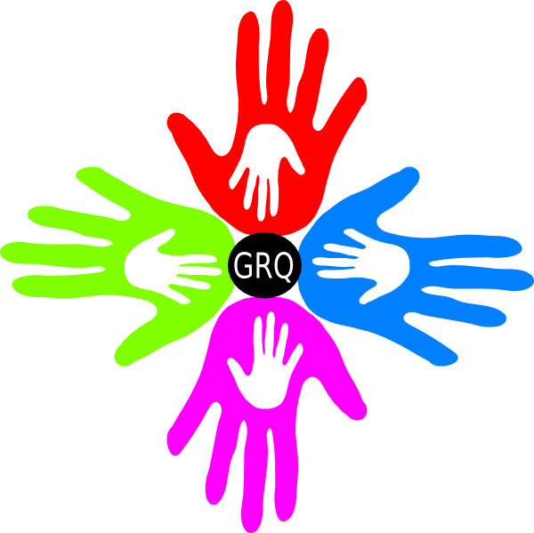 Colorful Hand Png Clipart Transparent Png (600x599), Png Download