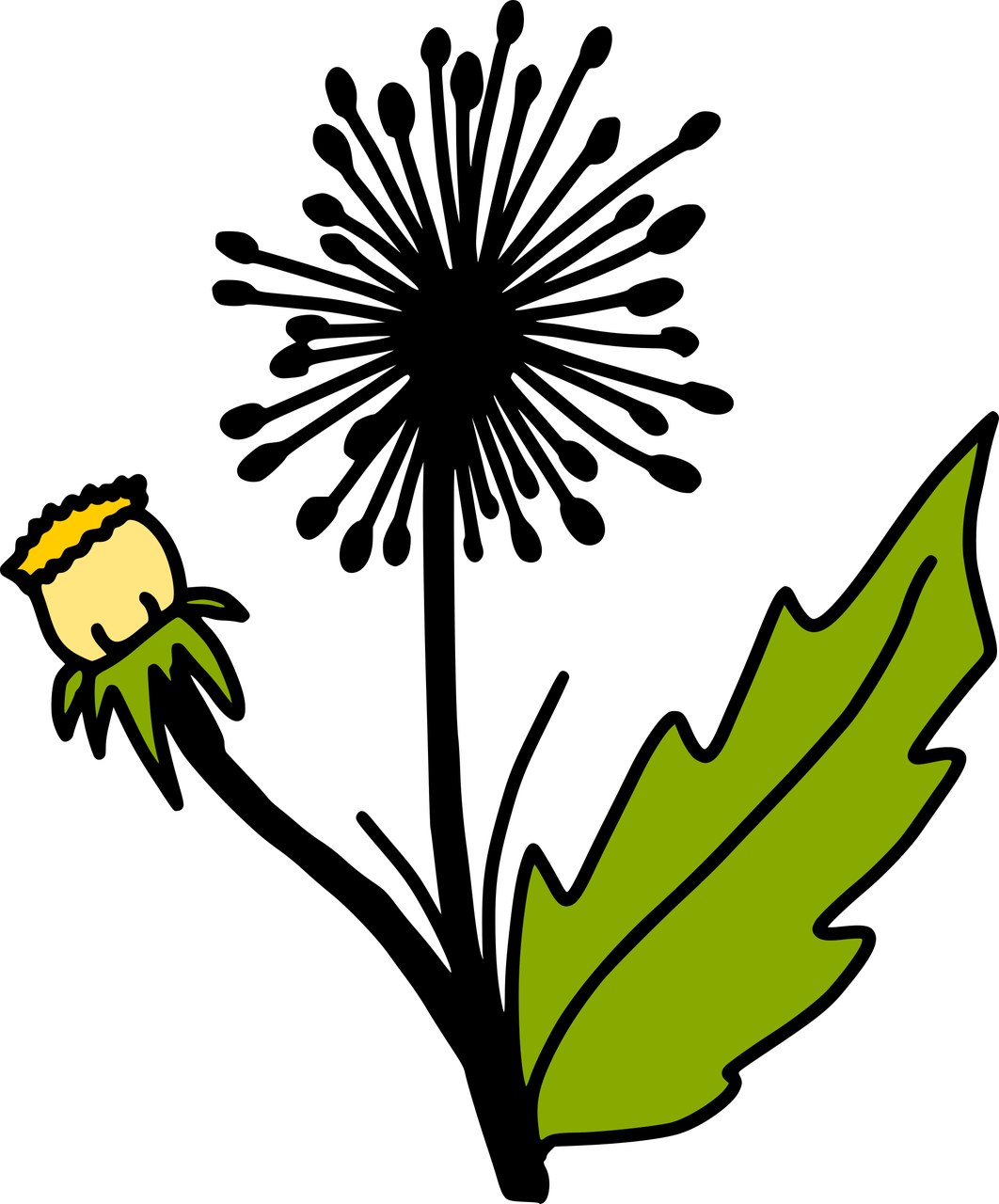 Download Free Dandelion Svg Cut File Clipart Full Size Clipart 5755946 Pinclipart