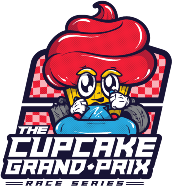 The Cupcake Grand Prix - Cartoon Clipart (800x518), Png Download