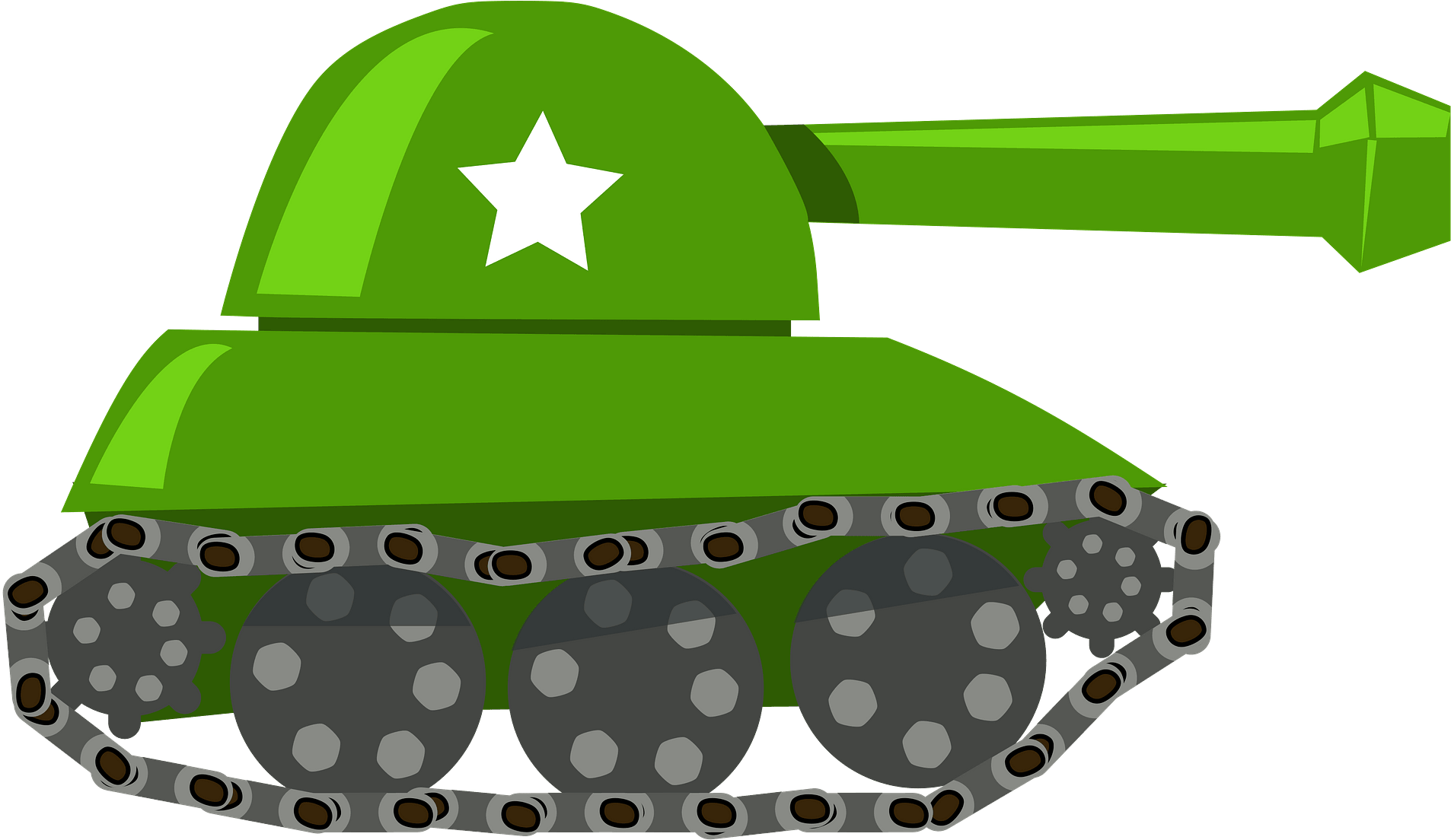 Cartoon Tank Clipart (1920x1103), Png Download