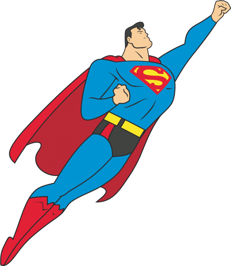 Superman Png Image - Superman Clipart Transparent Png (800x921), Png Download