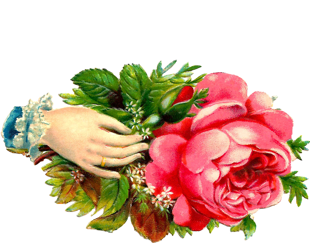 Praying Hands Clip Art Praying Hands Clip Art 6 Png - Flowers With Hands Transparent Png (1009x791), Png Download