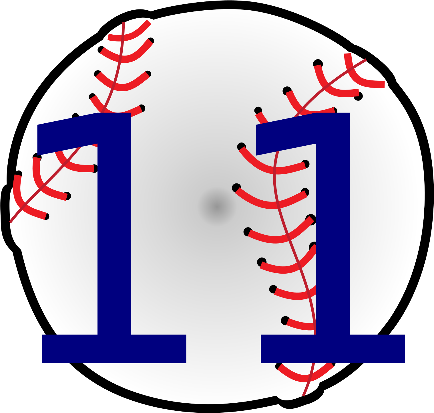 Baseball Clip Art - Png Download (1600x1600), Png Download