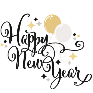 #happynewyear #newyearseve #nye #2018 #newyearseve2018 - Happy New Year Transparent Clipart (384x384), Png Download