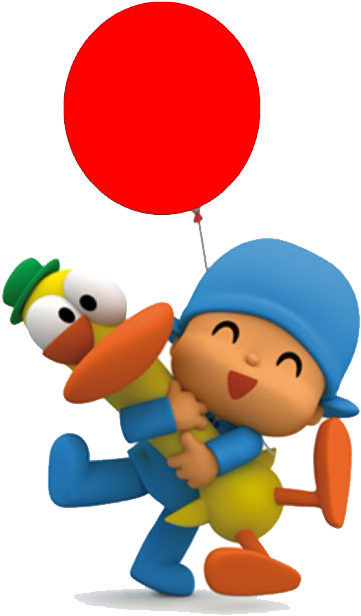 Pocoyo Fiesta Png - Pocoyo Png Clipart (483x727), Png Download