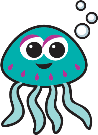 Jellyfish Clipart - Png Download (600x600), Png Download