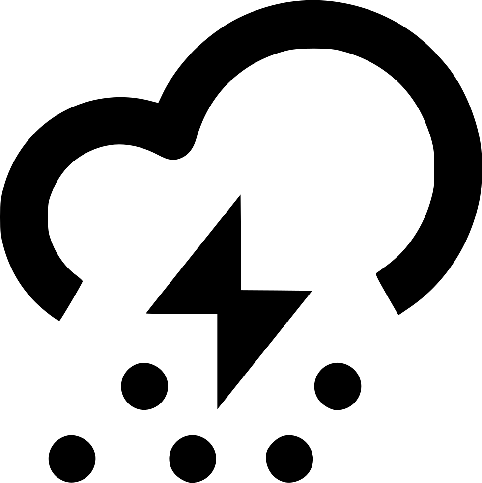 Hail Storm Clipart (981x984), Png Download