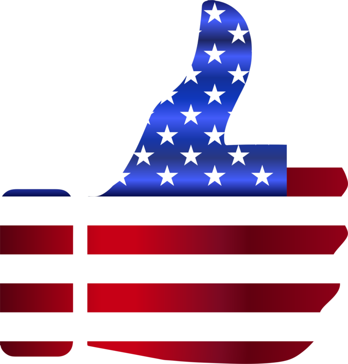 Nazi Vector Flag American Flag Thumbs Up Emoji Clipart Full Size