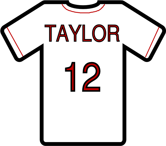 Football Jersey Shirt Template Clipart (582x599), Png Download