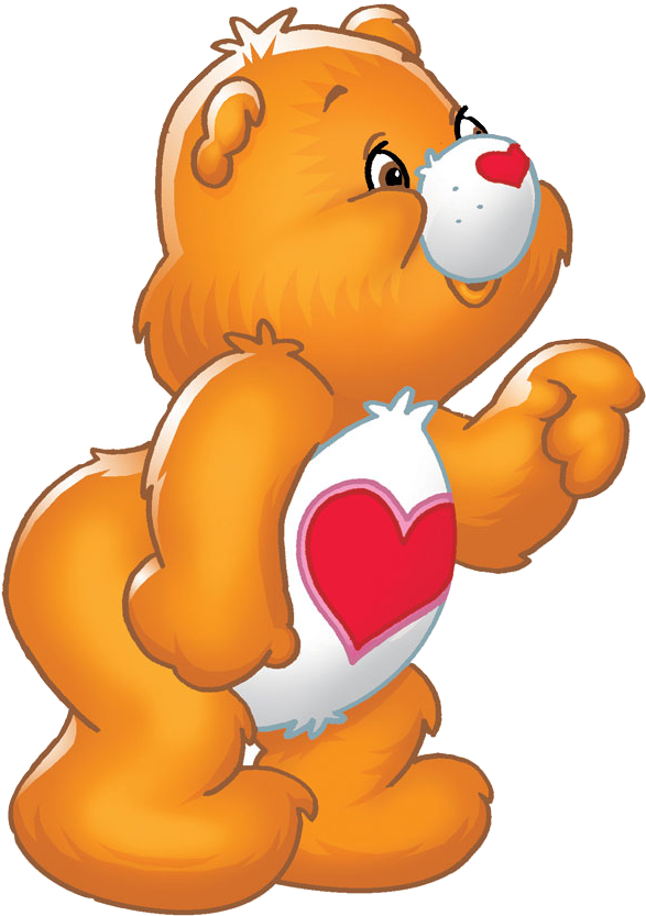 #carebear #loving #sticker #stickerart #care #bear - Tender Bear Care Bear Clipart (587x833), Png Download