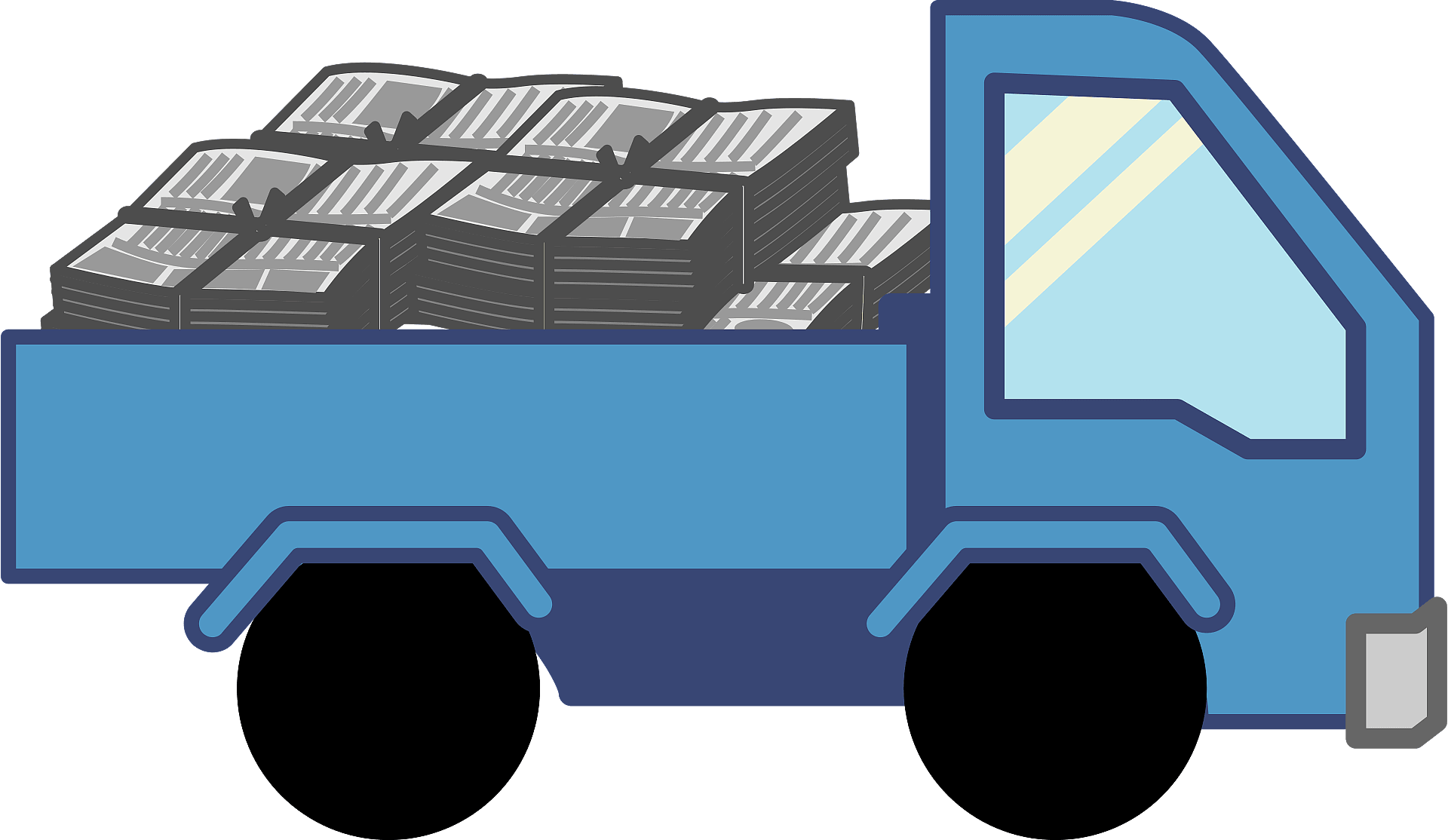 Garbage Truck Clipart (1920x1114), Png Download